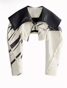 Cropped Fall Jacket