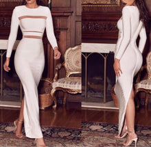 Load image into Gallery viewer, Meet Me at the Altar Bandage Maxi Dress