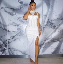 Load image into Gallery viewer, My #1 Fan Studded Maxi Dress