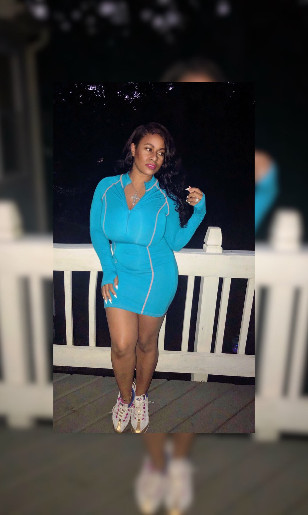 Athleisure Thumb Hole Bodycon