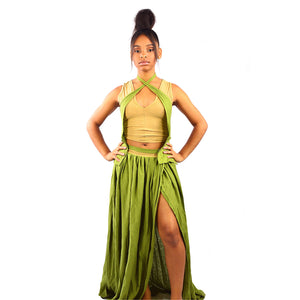 Apple 2pc Skirt Set