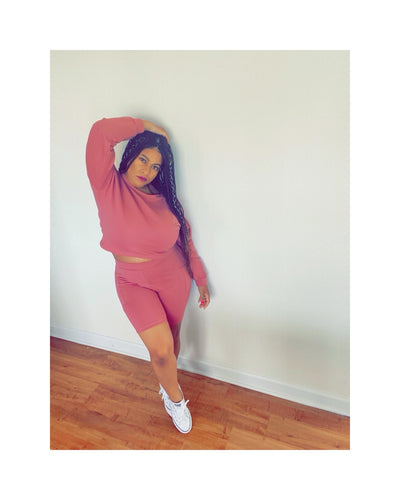 Cool & Comfy Matching Short Set (Plus Size Available)