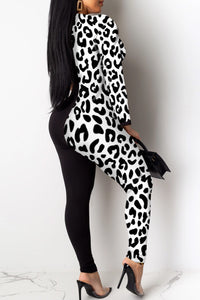 Two-Tone Jaguar Jumpsuit
