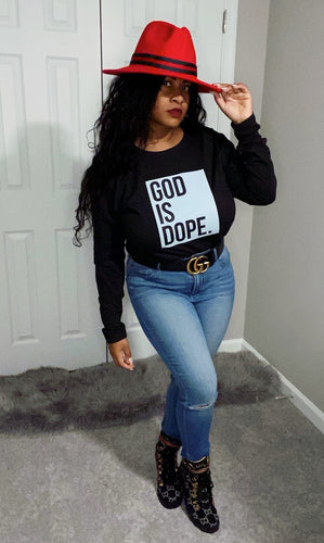 God is Dope Crew Tee - Plus Size Available