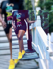 Load image into Gallery viewer, Athleisure SAVAGE Romper (Plus Size Available)