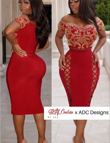 SLAY x ADC Dubai Princess 2pc Skirt Set