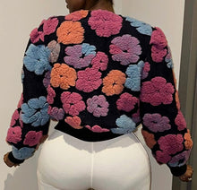 Load image into Gallery viewer, Boutique Floral Bomber