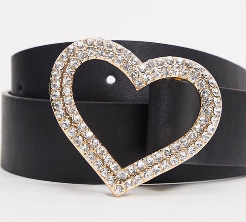 Heart Buckled Belt