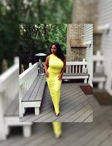 Queen of Blackjack One Shoulder Midaxi (Plus Size Available)