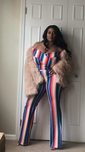 Lucky Stripes 2pc Matching Set