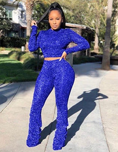 Holiday Glitter 2pc Stacked Set (Plus Size Available)