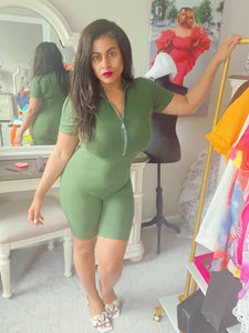 Diamonds on My Chest Romper (Plus Size Available)