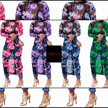 Load image into Gallery viewer, Floral Sheer Multi-Use Dress - Plus Size Available