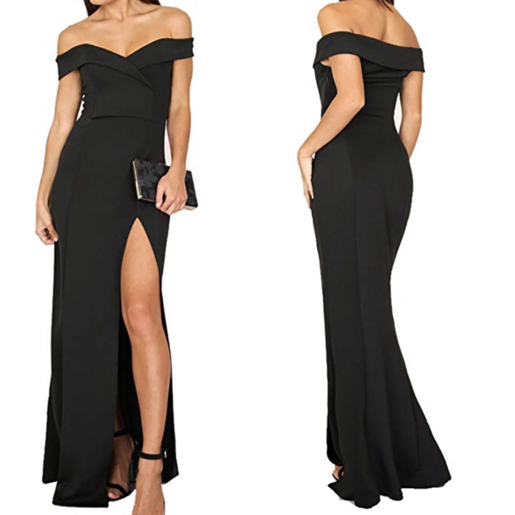 Say Yes Maxi Fishtail Dress