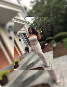 Ruching Goddess Strapless Midaxi - Plus Size Available (Pre-Order)