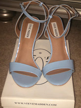 Load image into Gallery viewer, Steve Madden Sky Blue Sandals - US 9.0