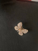 Load image into Gallery viewer, Butterfly Rhinestone Brooch