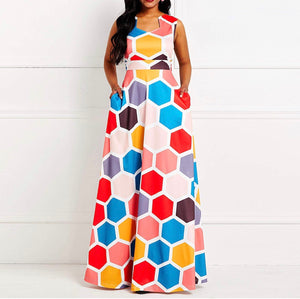 Perfect Angles Fit & Flare Maxi (Plus Size Available)