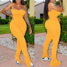Load image into Gallery viewer, Athleisure Ruching Bottom Jumpsuit - Plus Size Available (Pre-Order)