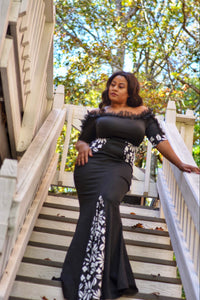Who's That Lady Gown (Plus Size Available) *New