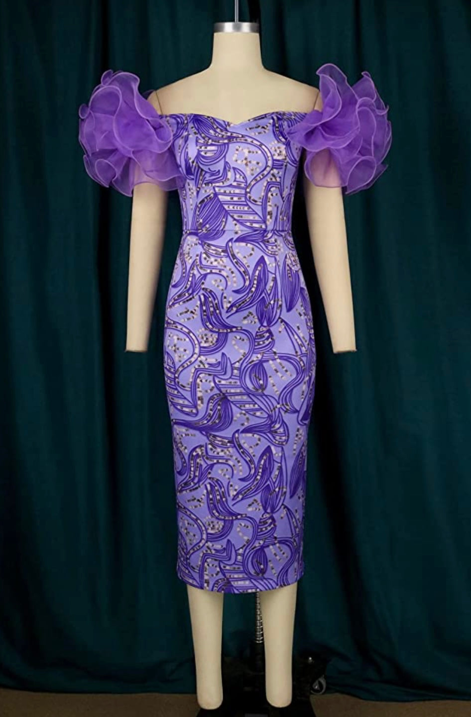 Purple Orchid Dress - Plus Size Available
