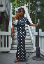 Load image into Gallery viewer, She is Creative Polka Dot Maxi (Plus Size Available)