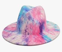 Load image into Gallery viewer, Cool Tye Dye Fedora