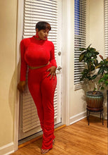 Load image into Gallery viewer, Holiday Glitter 2pc Stacked Set (Plus Size Available)