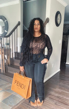 Load image into Gallery viewer, Fall Fringed Joggers - Plus Size Available
