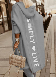 Simply Live Hooded Cardigan - plus size available