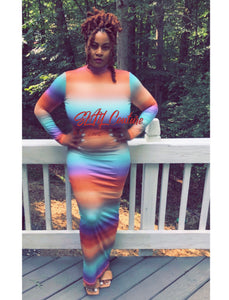 Multicolor Maxi (Open Back)