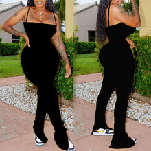 Load image into Gallery viewer, Athleisure Ruching Bottom Jumpsuit - Plus Size Available (Pre-Order)