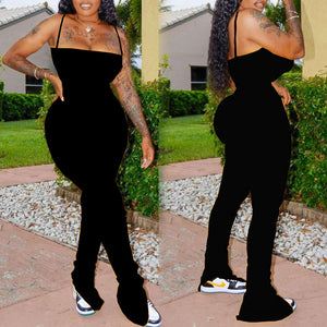 Athleisure Ruching Bottom Jumpsuit - Plus Size Available (Pre-Order)