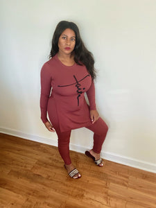 Faith 2pc Pant Set (Plus Size Available)