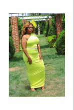 Load image into Gallery viewer, Queen of Blackjack One Shoulder Midaxi (Plus Size Available)
