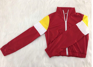 Athleisure Crop Tracksuit II (Plus Size Available)
