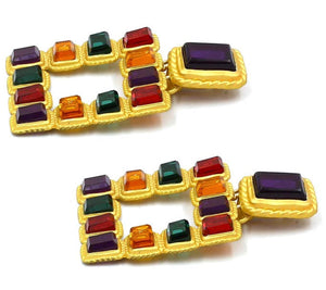 Egyptian Gem Earrings