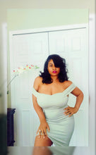 Load image into Gallery viewer, Off-the-Shoulder Assymetrical Bodycon