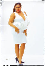 Load image into Gallery viewer, Holiday Floral Peplum Dress (Plus Size Available)