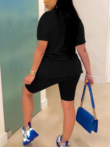 Wife Mom Boss Short Set (Plus Size Available) - Pre-Order