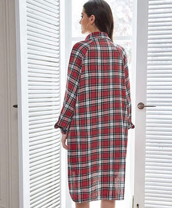 Boyfriend Plaid Button-Down (Plus Size Available)