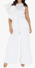 Load image into Gallery viewer, Ruffled Jumpsuit (Plus Size Only)