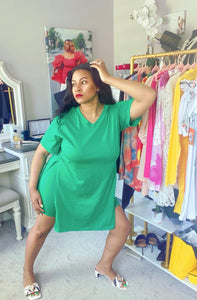 Green Athleisure Gal Short Set - Plus Size Available