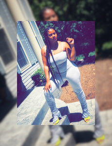 Athleisure Ruching Bottom Jumpsuit - Plus Size Available (Pre-Order)