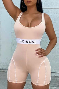 Athleisure So Real Romper (Pre-Order)