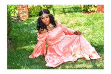 Load image into Gallery viewer, Texas Hold &#39;Em Queen Satin Maxi