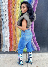 Load image into Gallery viewer, Poncho Puffer Vest - Available Now