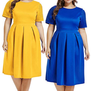 He is Risen Fit and Flare Dress (Plus Size)