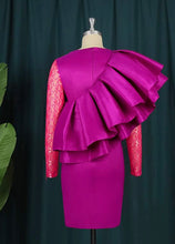 Load image into Gallery viewer, Pretty Pinky Ruffled Dress - Plus Size Available