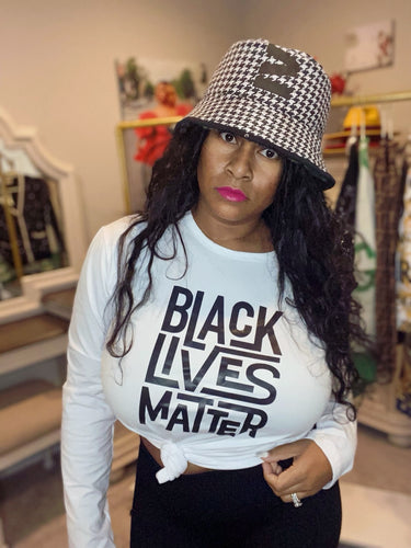 Black Lives Matter BLM Crew Tee - Plus Size Available